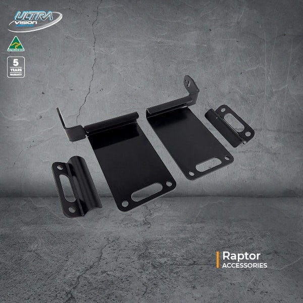 Raptor Light Bar Brackets to suit ARB Base Rack - RRBKTR-ARBASE-KIT 2