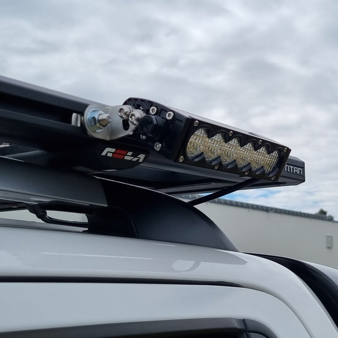 Raptor Light Bar Brackets to suit Rola Titan MKI & MKII Roof Tray | Ultra Vision