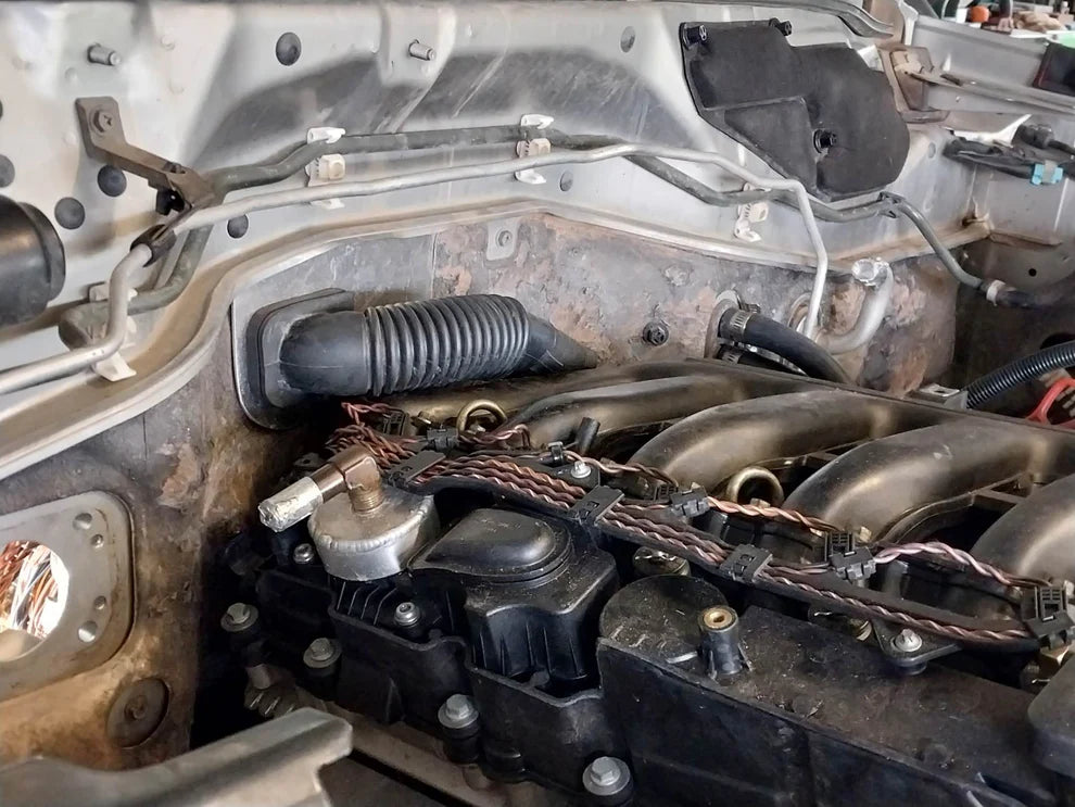 BMW M57N Wiring Grommet Plate for GU Patrol