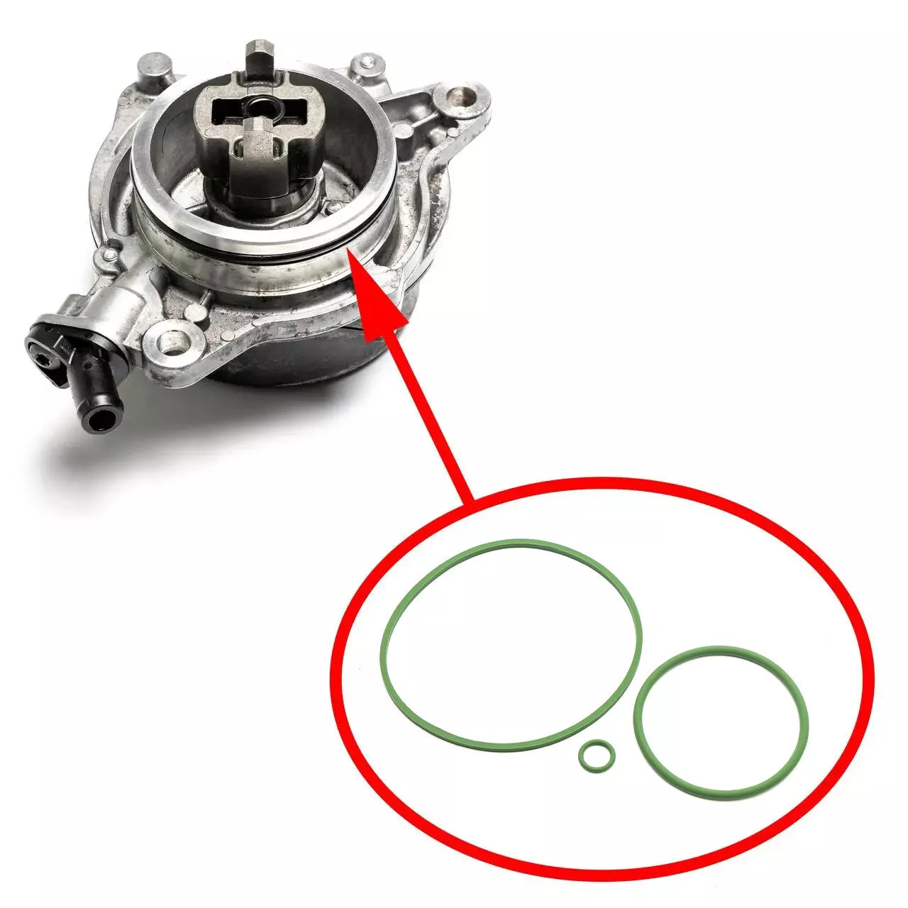 BMW Vacuum Pump Seal / Repair Kit for M57N & M57N2 | QIKAZZ 4x4 & Camping