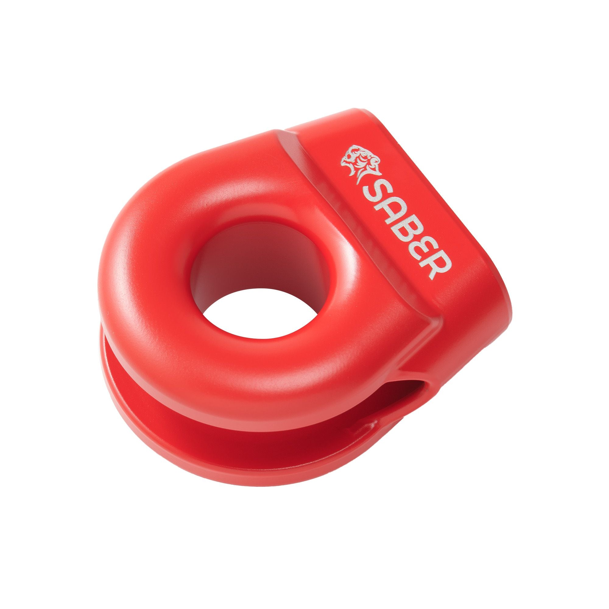 Saber Offroad 6061 Aluminium Spliced Winch Thimble V2 – Cerakote Red *UPDATED DESIGN*