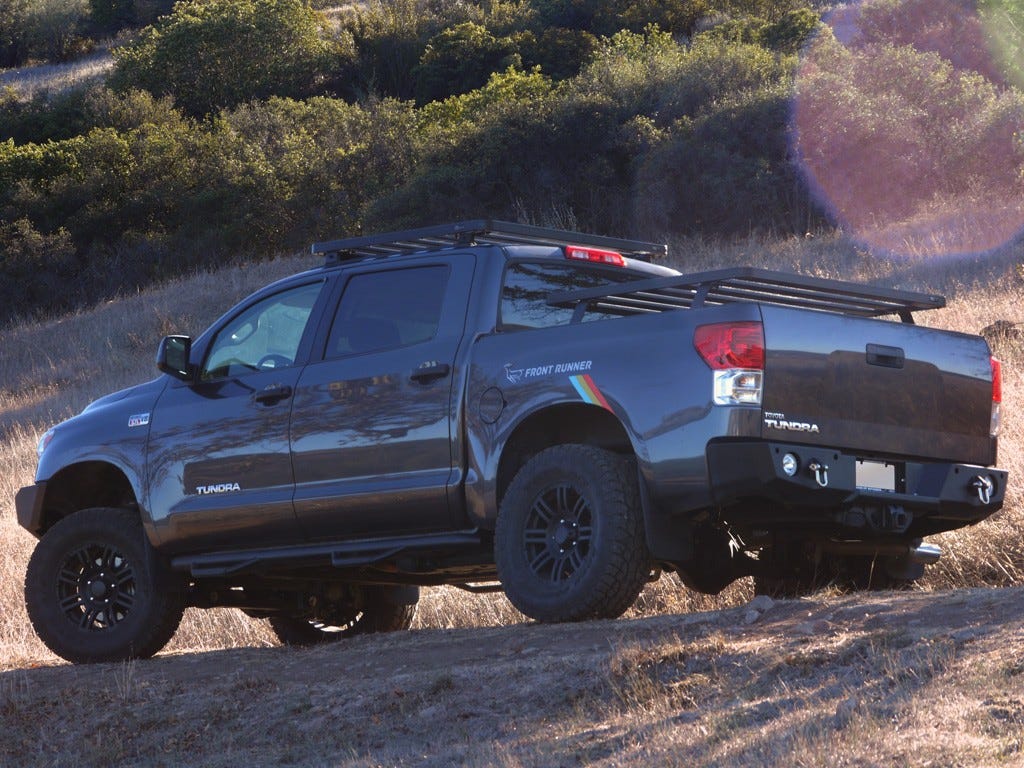 Toyota Tundra DC 4-Door Ute (2007-Current) Slimline II Load Bed Rack Kit