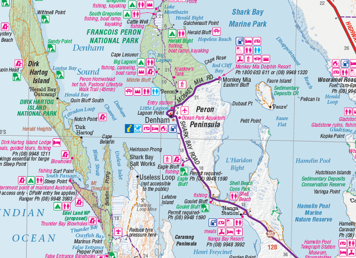 Hema Mid West Western Australia Map 4th Edition | Hema