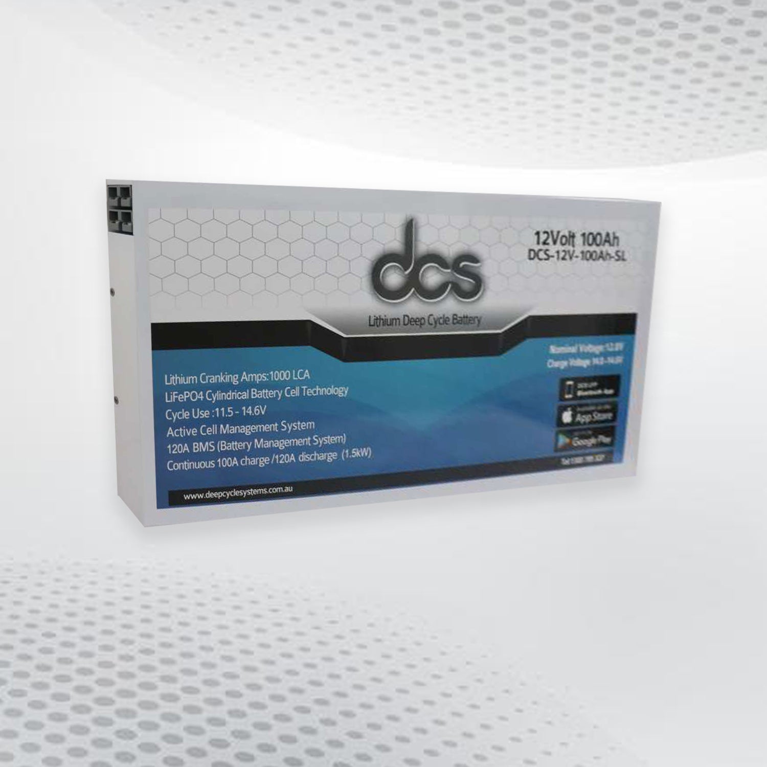 DCS 12V 100AH SUPER SLIM LINE (LITHIUM) Deep Cycle Systems | Deep Cycle Systems