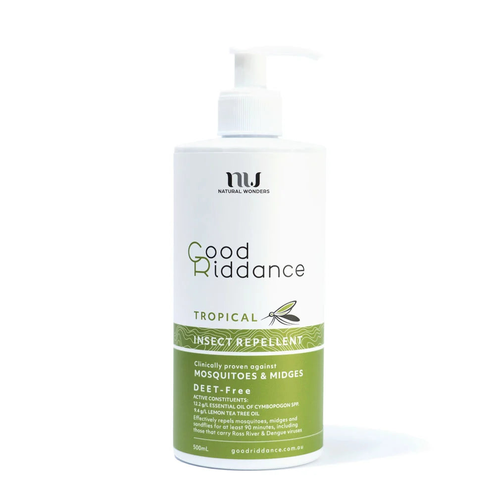 Good Riddance Tropical Insect Repellent 500mL by Natural Wonders | Good Riddance