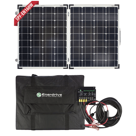 Enerdrive 160W Folding Solar Panel Kit | Enerdrive