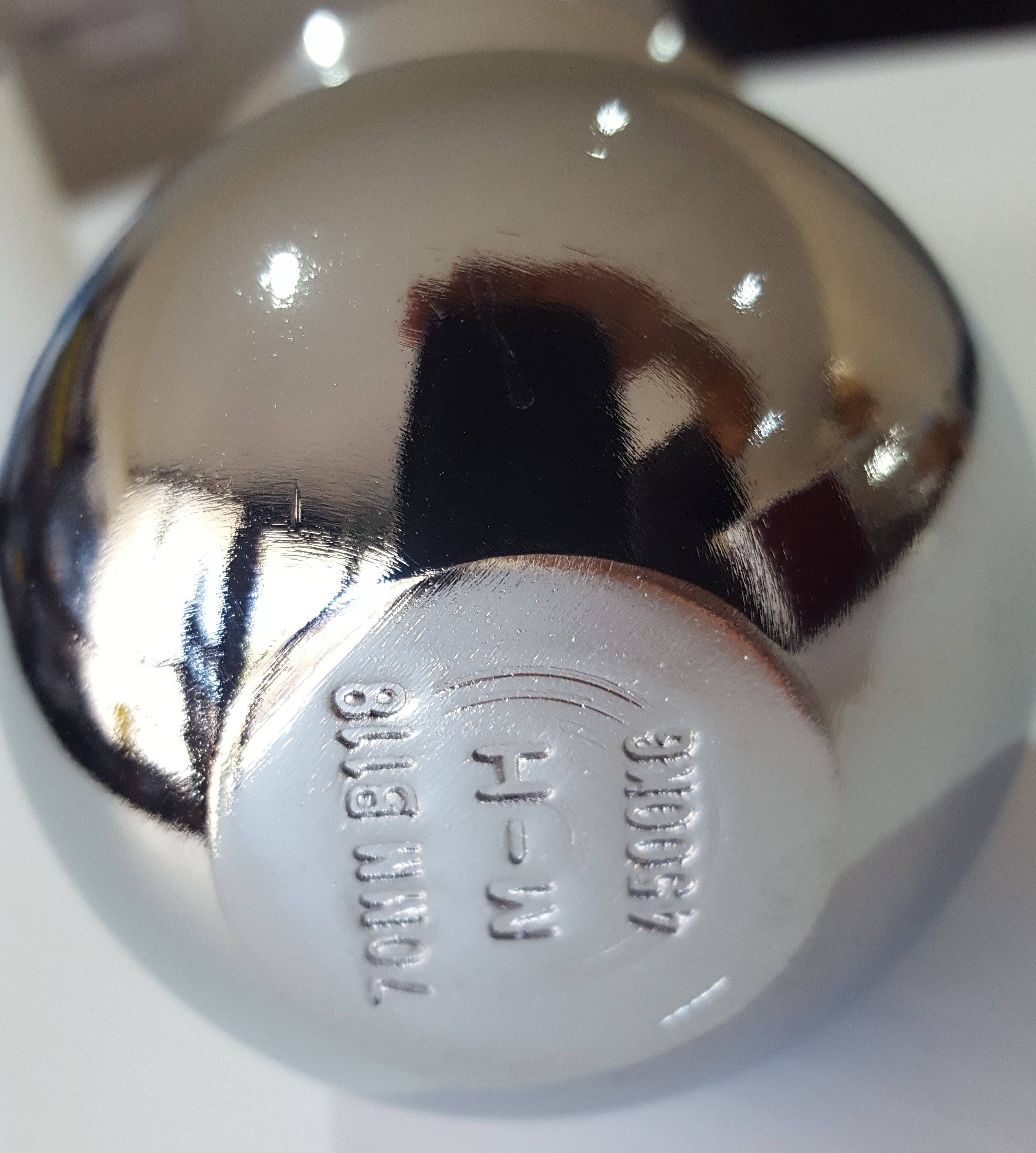 Mister Hitches 70mm Tow Ball 4500kg Chrome, 1-1/4" shank dia. MHTB70CB | Roadsafe