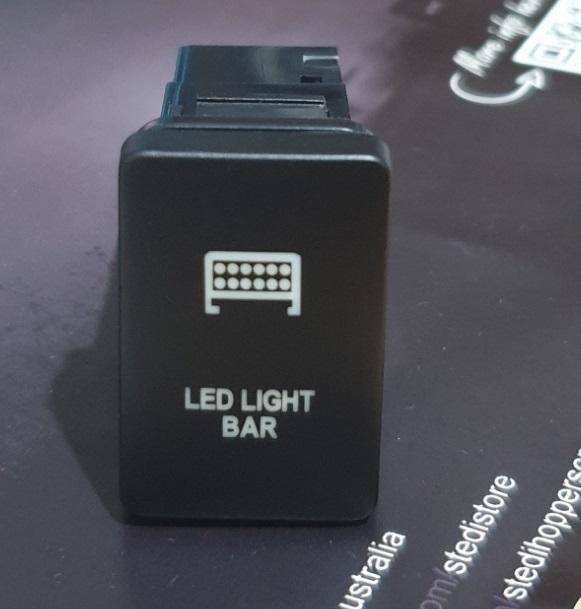 Stedi Switch - LED Light Bar - Short Type Push Switch to suit Toyota | Stedi