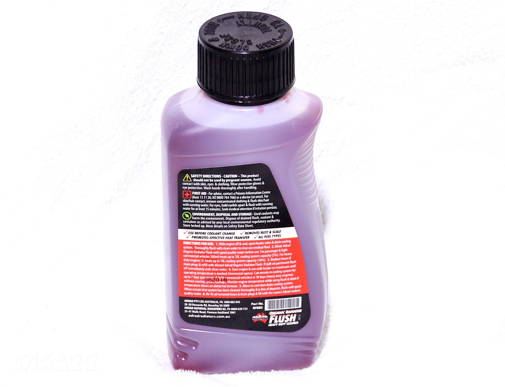 Adrad Organic Radiator Flush 1 litre | Adrad
