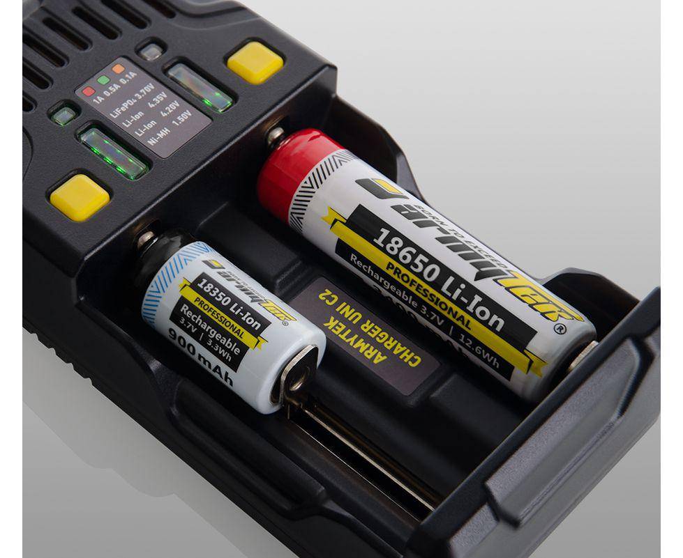 Armytek Universal Charger Uni C2 Intelligent Smart Charger | Armytek