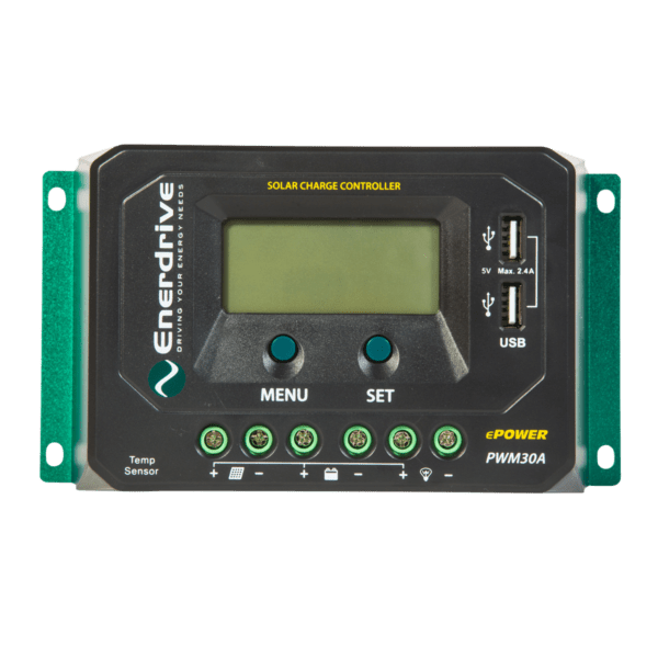 Enerdrive ePOWER PWM 30A Solar Charge Controller Solar Regulator | Enerdrive