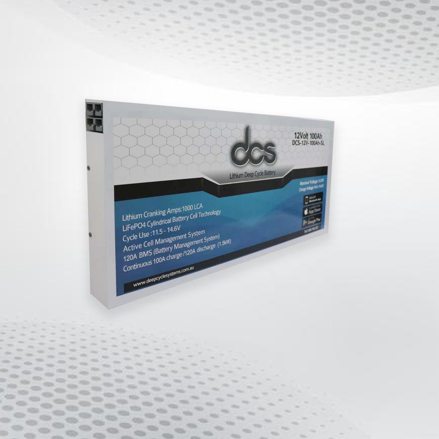 DCS 12V 100AH SUPER SLIM LINE (LITHIUM) Deep Cycle Systems | Deep Cycle Systems