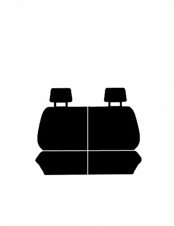 Gotya Covered Black Denim Seat Covers for Nissan Patrol GQ Wagon Y60 ST, RX - 01/1989 - 10/1997 | Gotya Covered