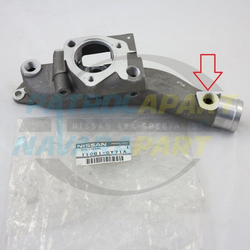 Plug for Nissan Patrol GU TD42T Lower Thermostat Housing | Patrolapart