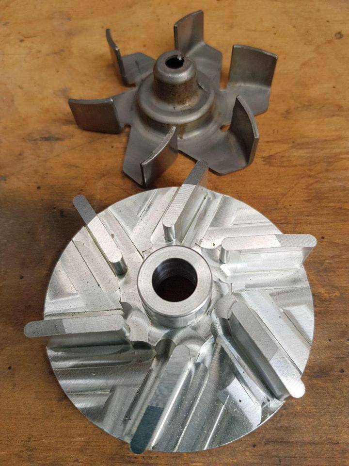 RMS TD42 Billet Water Pump suits all TD42 Engines for Nissan Patrol GQ and GU | RMS Performance