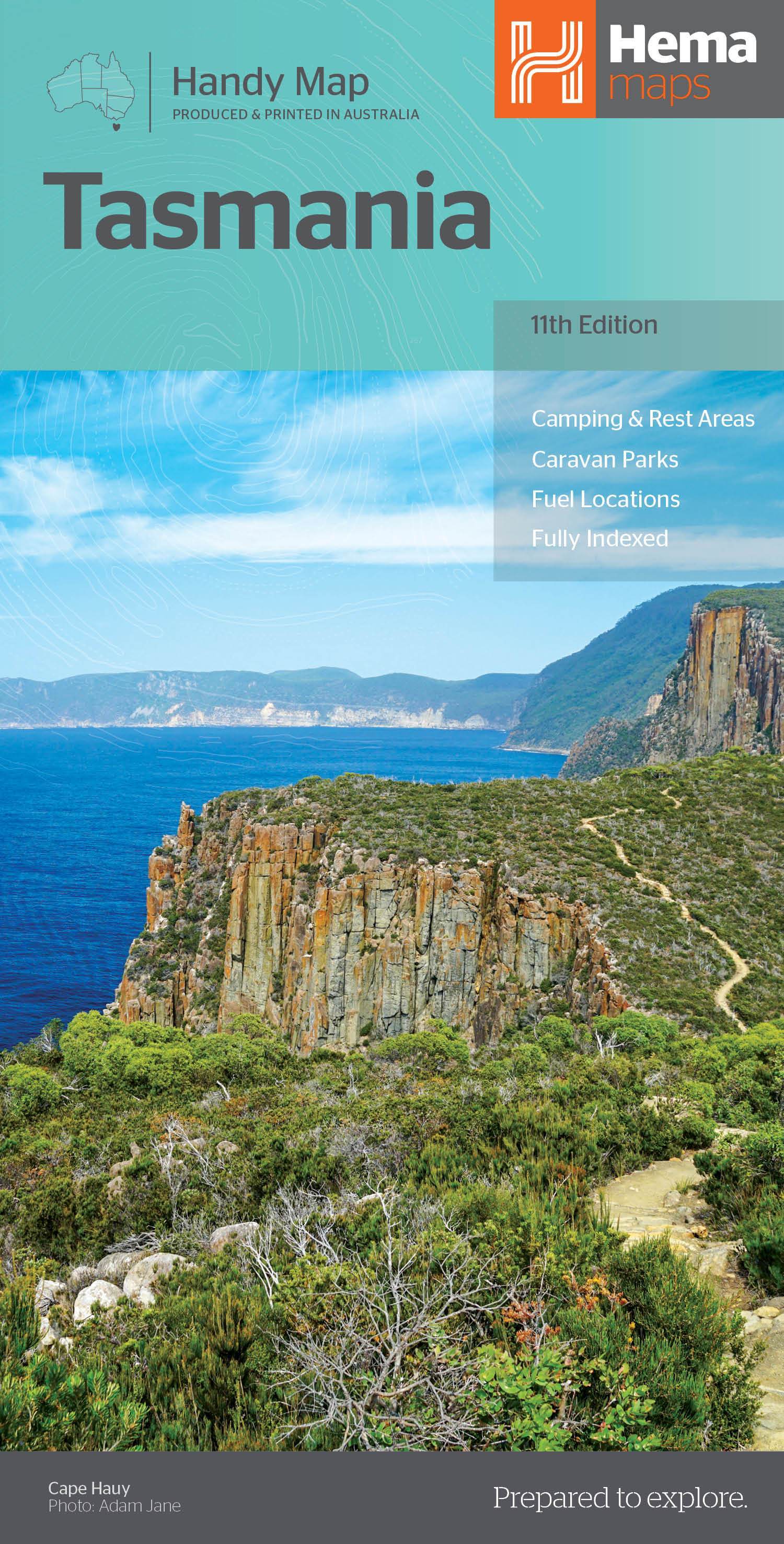 Hema Tasmania Handy Map | Hema