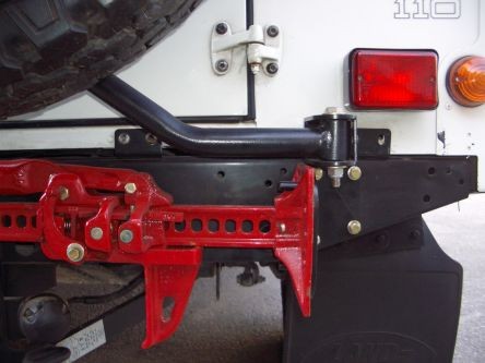 Land Rover Defender (1983-2016) Rear Bumper Bracket For Hi-Lift Jack 1.2m - by Front Runner | Front Runner