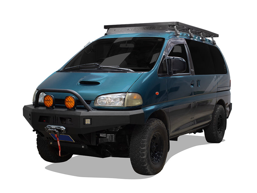 Mitsubishi Delica Space Gear L400 (1994-2007) Slimline II Roof Rack Kit - by Front Runner | Front Runner