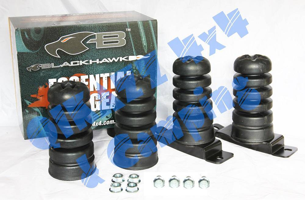 Blackhawk 4x4 Bump Stop Kit for Nissan GQ / GU - Suits 2" - 3" Lift - Front & Rear | Roadsafe