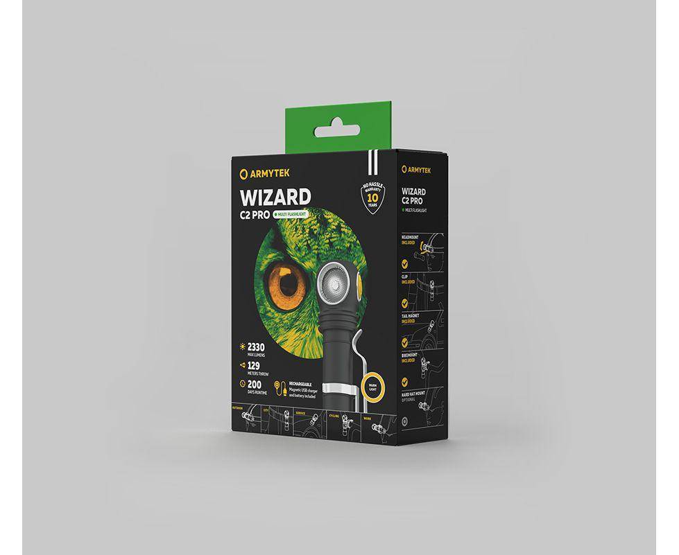 Armytek Wizard v4 C2 Pro USB XHP50.2 (White White) | Armytek