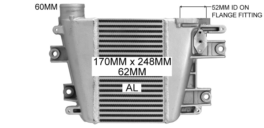 Adrad Intercooler for Nissan Patrol GU Y61 ZD30DI 2000-2007 | Adrad