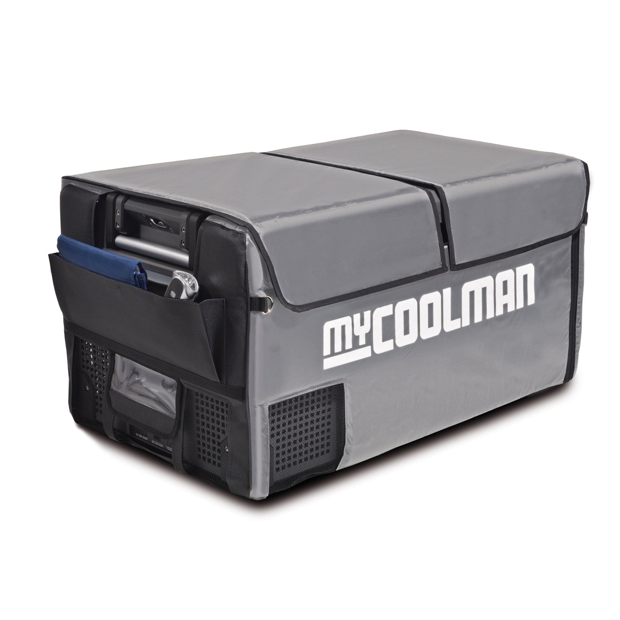 myCOOLMAN 85 Litre Dual Zone Portable AC/DC Fridge Freezer | myCOOLMAN