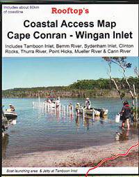 Rooftop's Coastal Access Map Cape Conran - Wingan Inlet | Rooftop