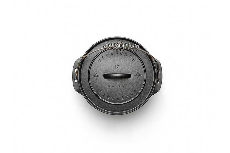 Barebones Cast Iron Dutch Oven  - 12 Inch | Barebones