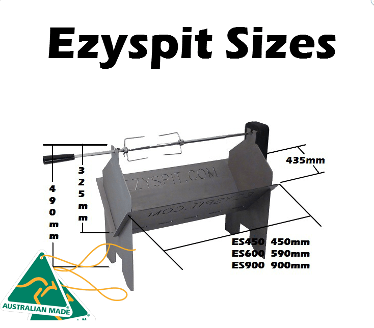 Ezyspit ES600 Flat Pack Spit BBQ | Ezyspit