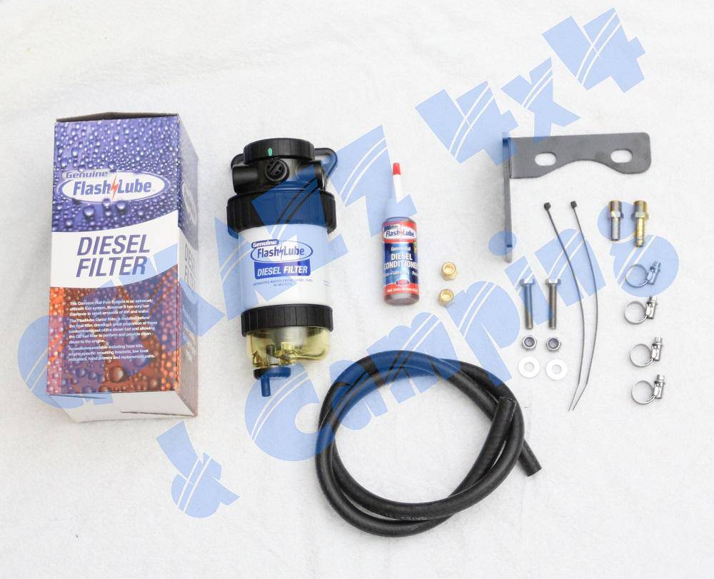 Flashlube Diesel Filter Kit for Prado KDJ120/150 1KDFTV 3.0l 09/02 - 12/13 | Flashlube