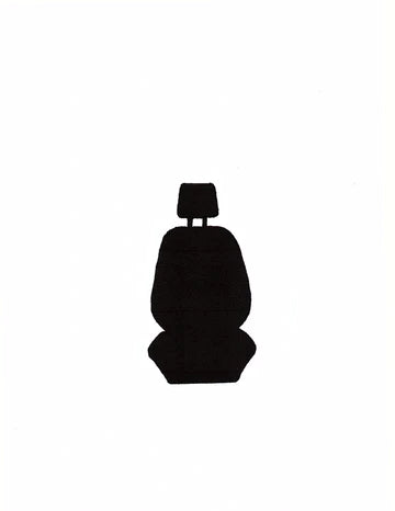 Gotya Covered Black Denim Seat Covers for Nissan Patrol GQ Wagon Y60 ST, RX - 01/1989 - 10/1997 | Gotya Covered