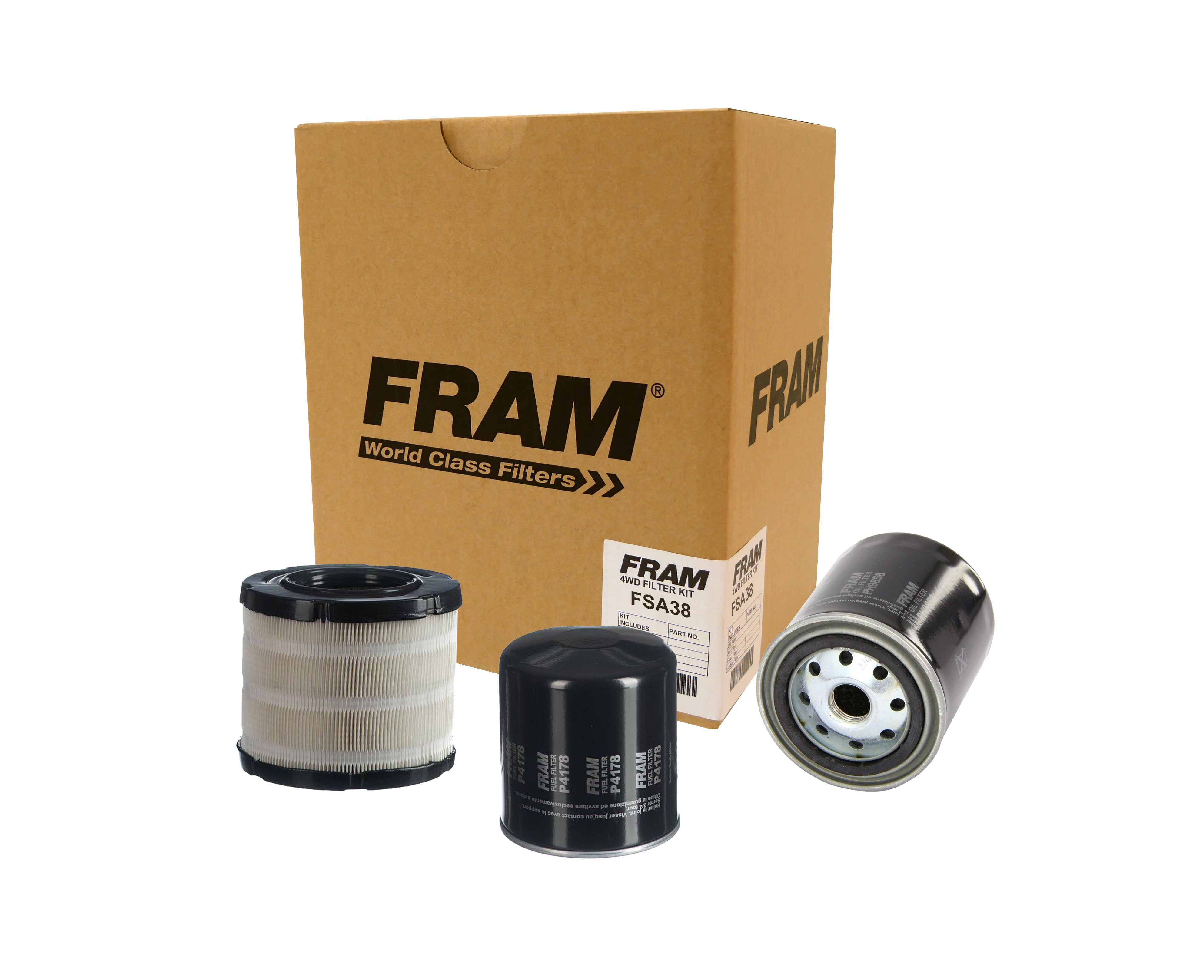 FRAM 4wd Filter Kit for Holden Rodeo RA (4JH1) | FRAM