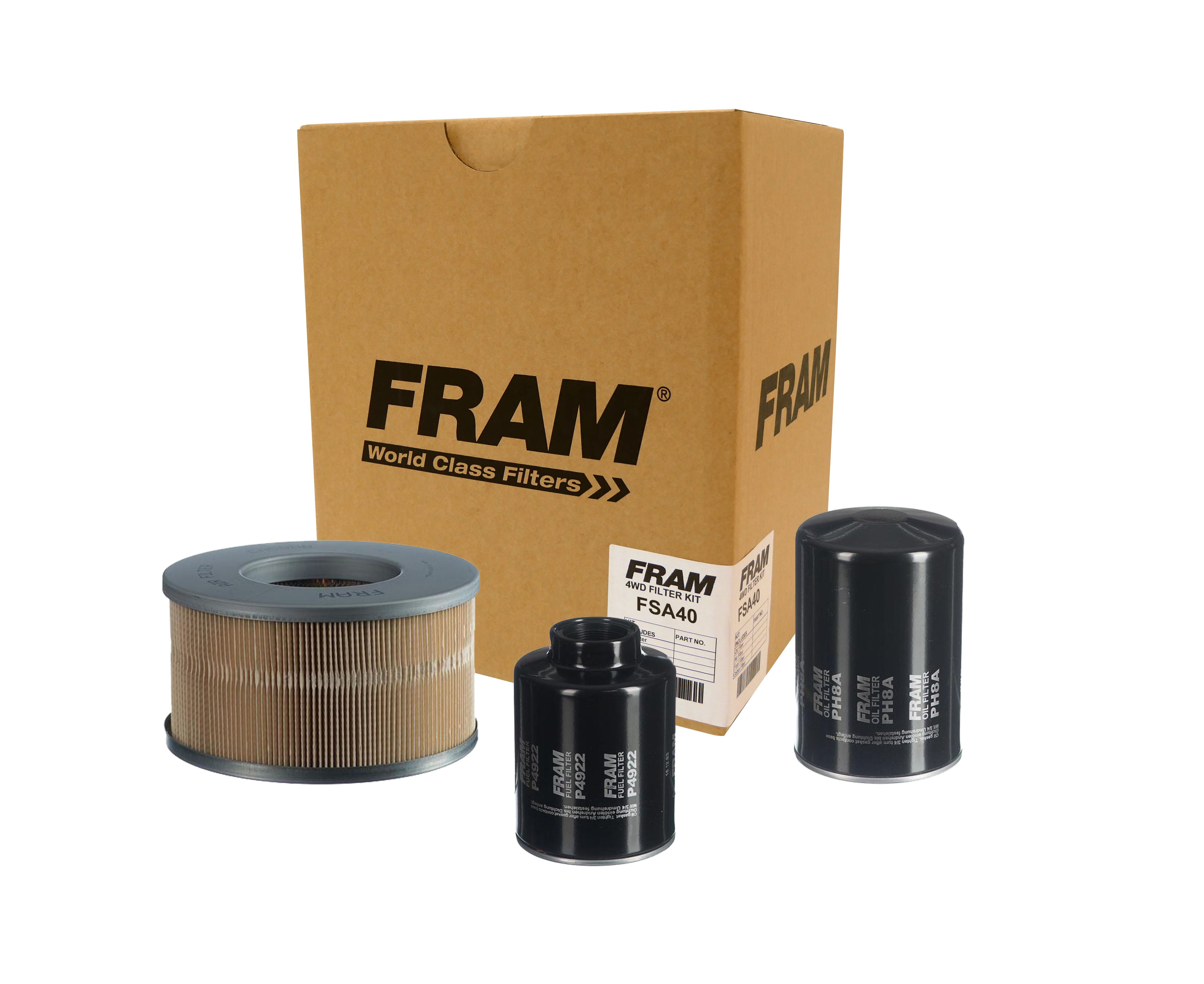 FRAM 4wd Filter Kit for Toyota Hilux LN167 & 172 10/97-../00 | FRAM