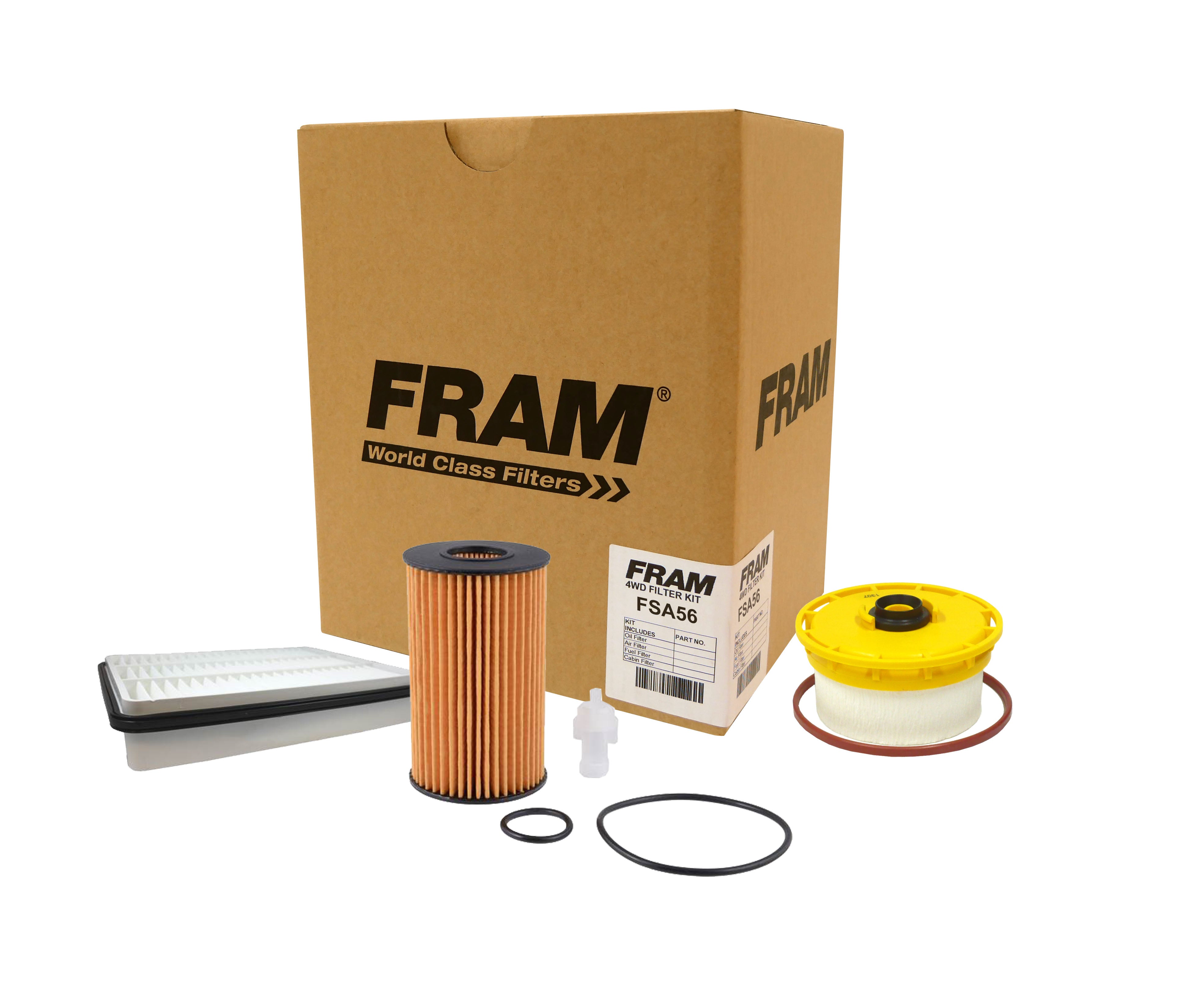 FRAM 4wd Filter Kit for Toyota Landcruiser VDJ79 07-19 | FRAM