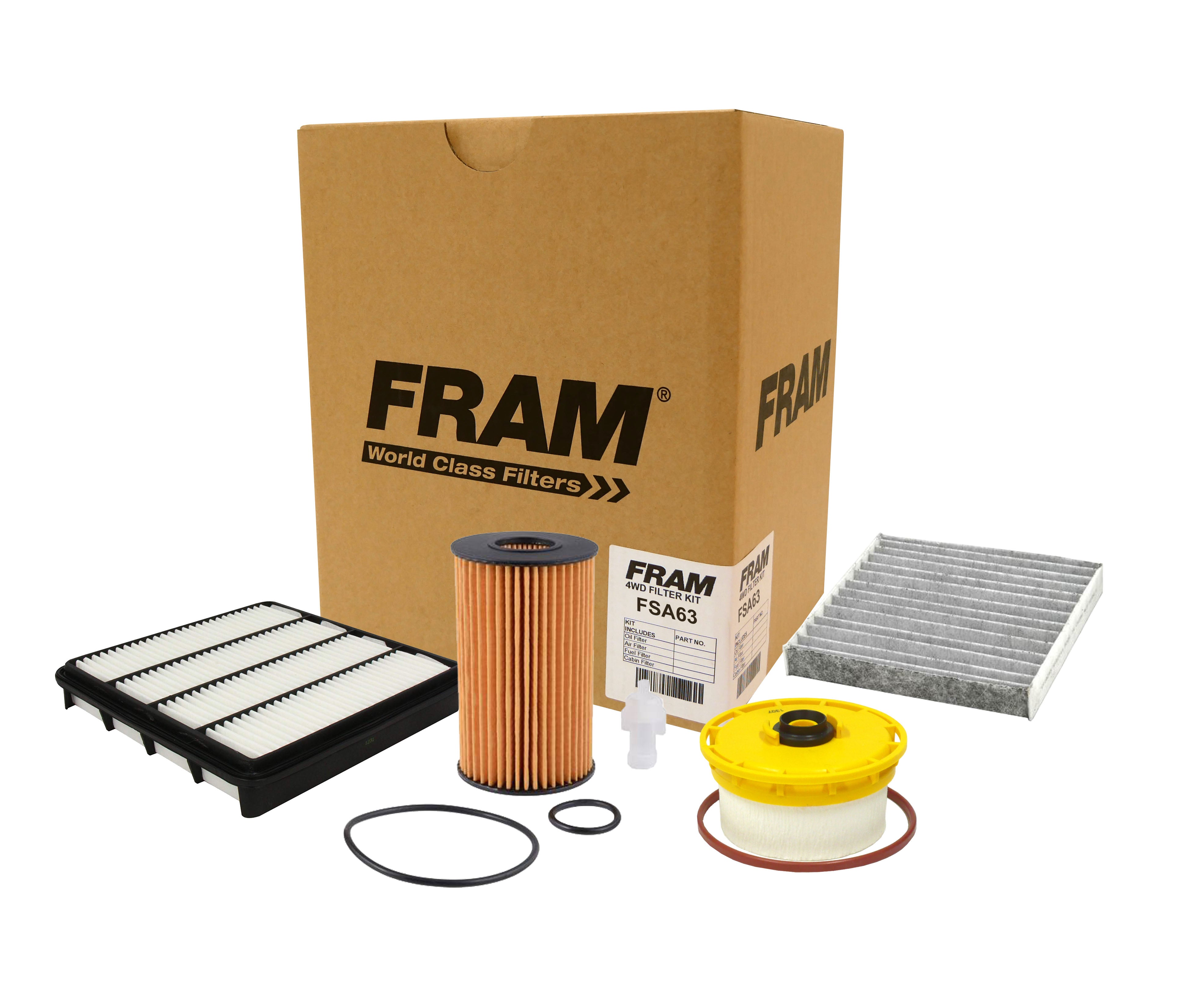 FRAM 4wd Filter Kit for Toyota Landcruiser 200 Series VDJ200 | FRAM