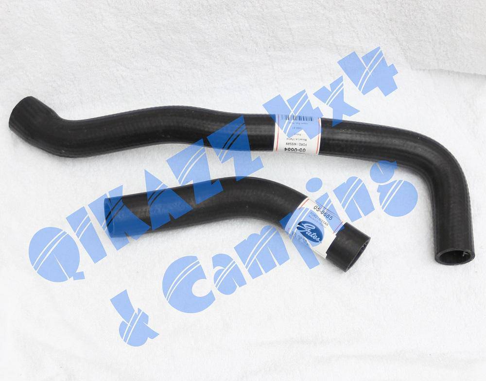 Top & Bottom Radiator Hoses for Nissan Patrol GQ TB42 | Mackay Rubber