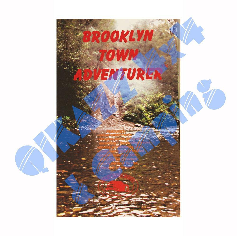Adventurer Maps - Brooklyn Town - The Ghost Town Series | Adventurer Maps