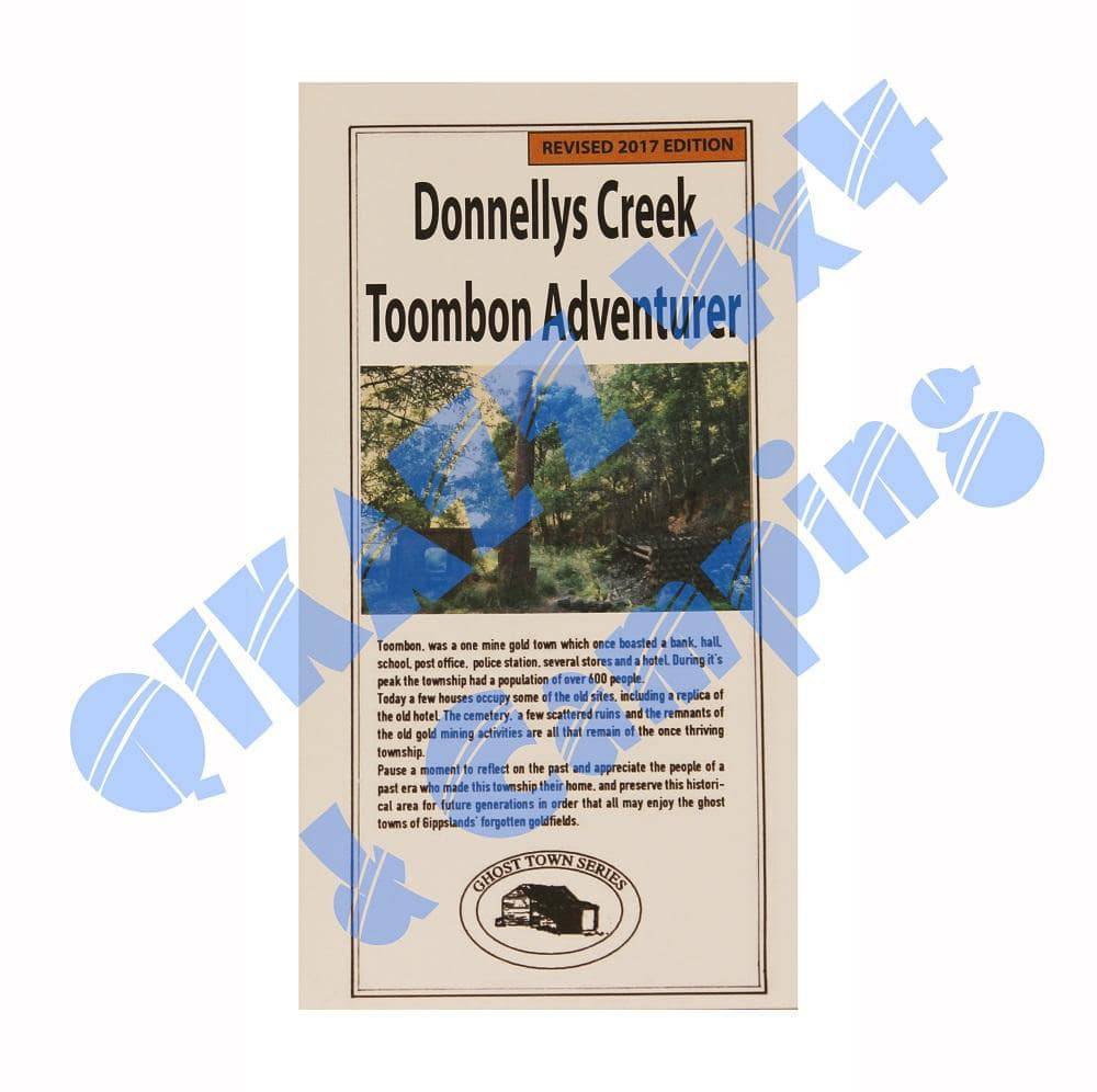 Adventurer Maps - Donnellys Creek / Toombon - The Ghost Town Series | Adventurer Maps