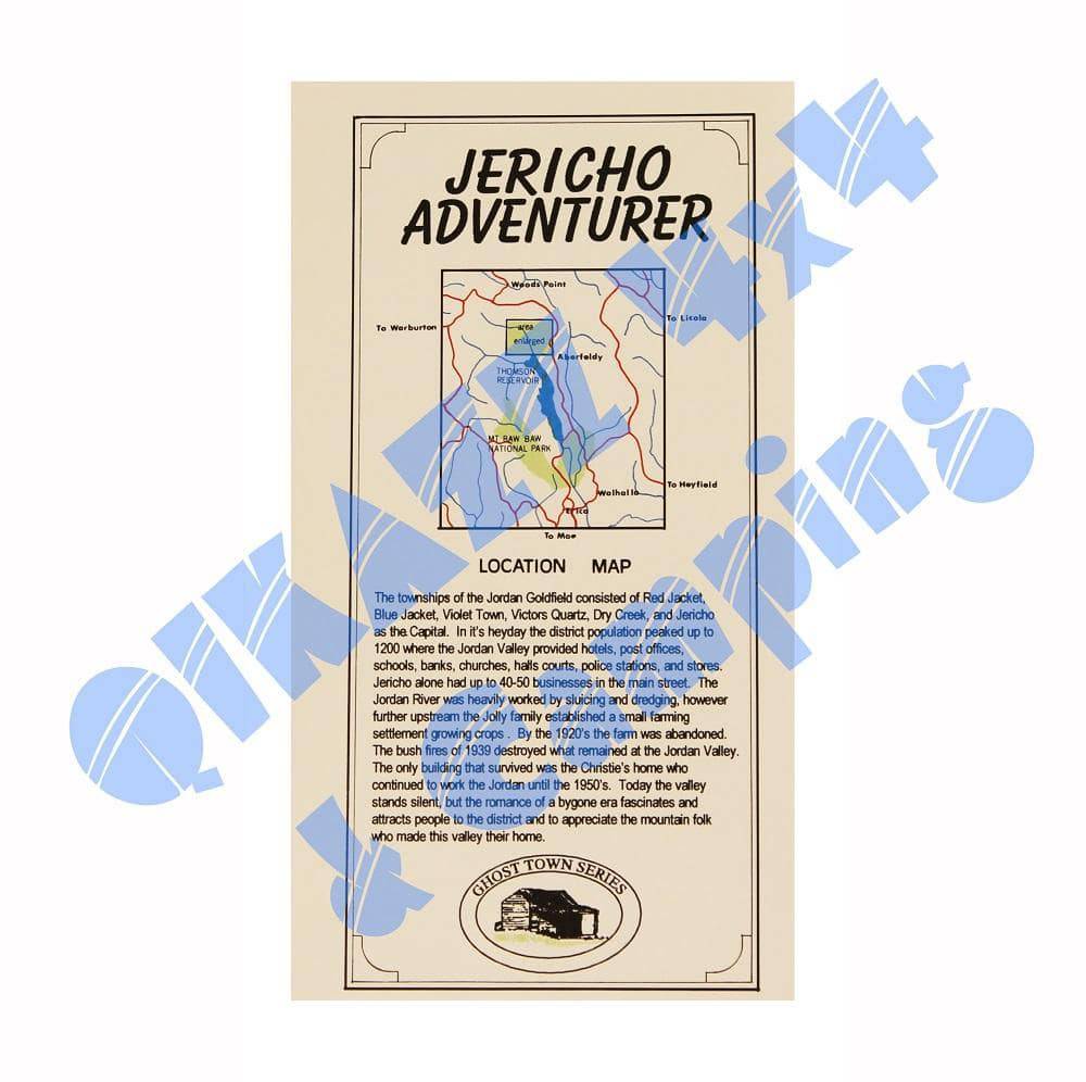 Adventurer Maps - Jericho - The Ghost Town Series | Adventurer Maps