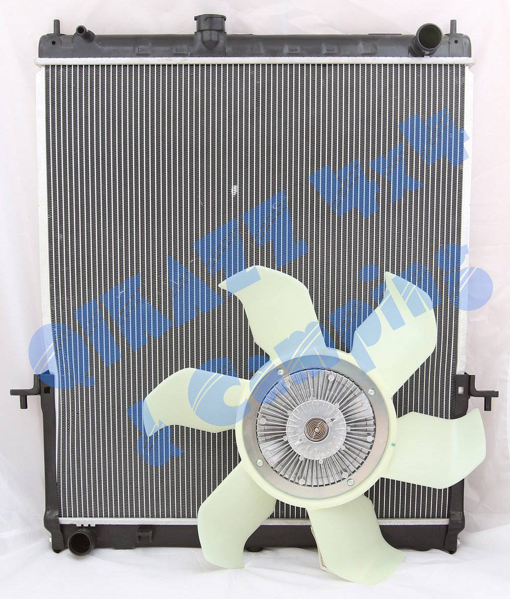 QIKAZZ Fan Cooling Upgrade + Adrad Std OEM Narrow Radiator for Nissan Patrol GU TD42 | QIKAZZ 4x4 & Camping