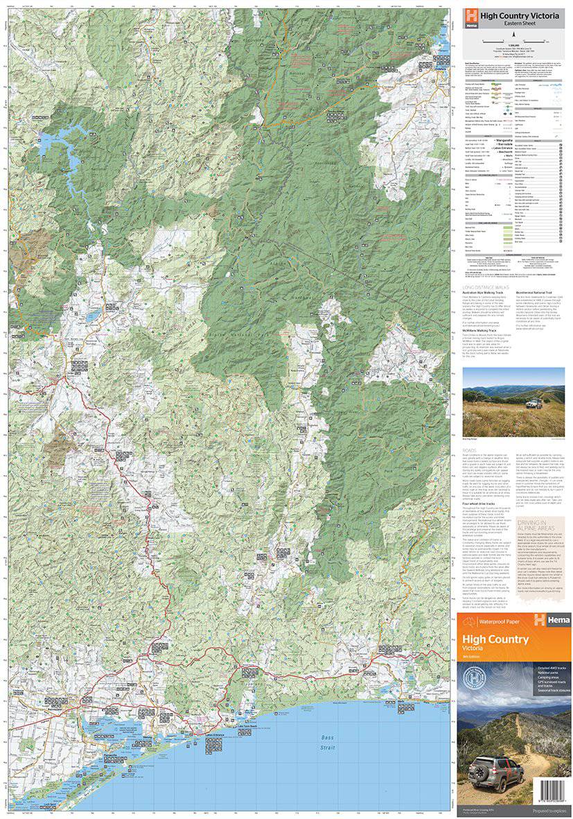 The Hema High Country Victoria Map | Hema