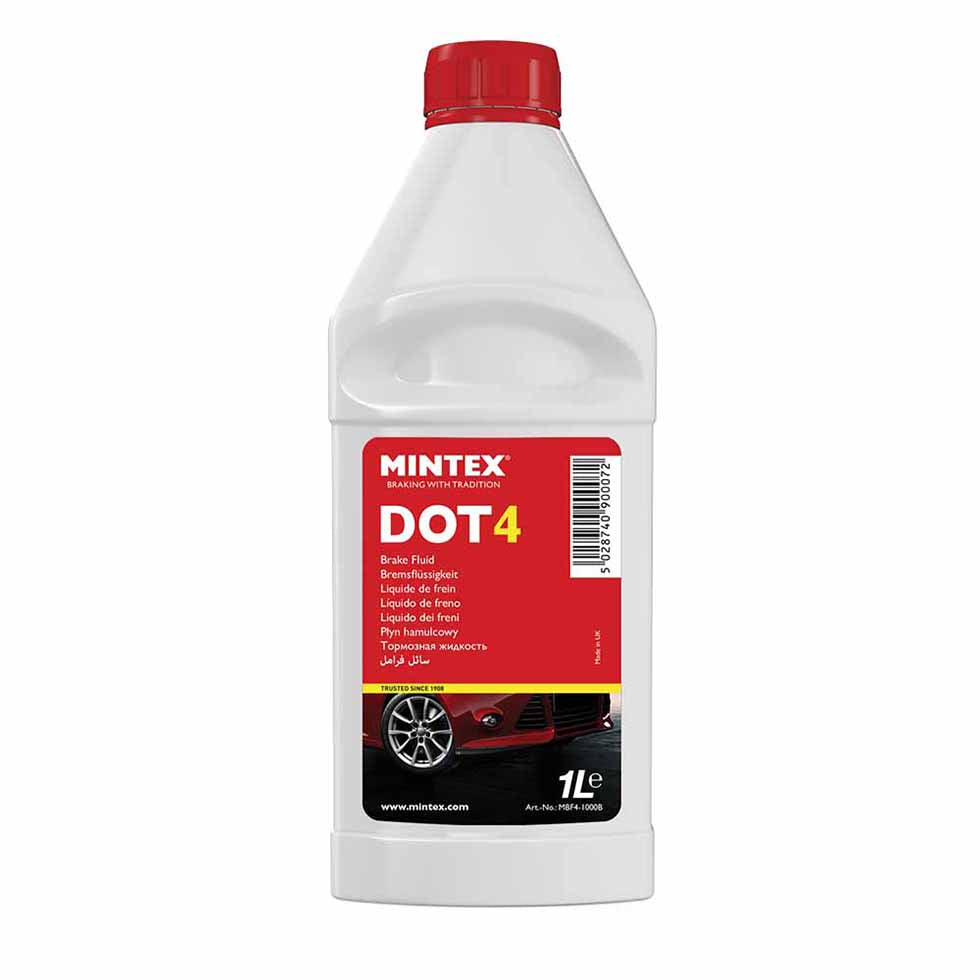 Mintex Brake Fluid DOT 4 - 1 Litre | Mintex