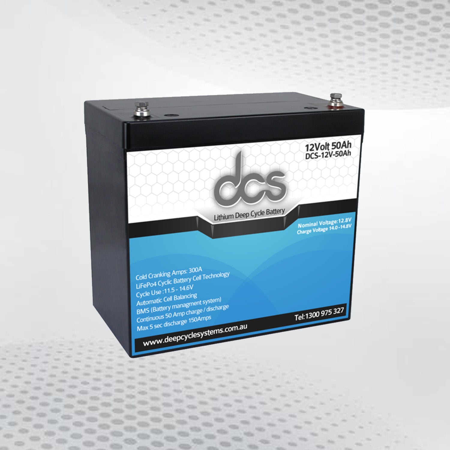 DCS 12V 50AH (LITHIUM) Deep Cycle Systems | Deep Cycle Systems