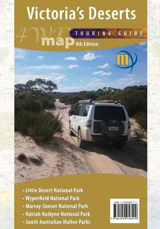 Meridian Victoria's Deserts 4WD Map | Meridian