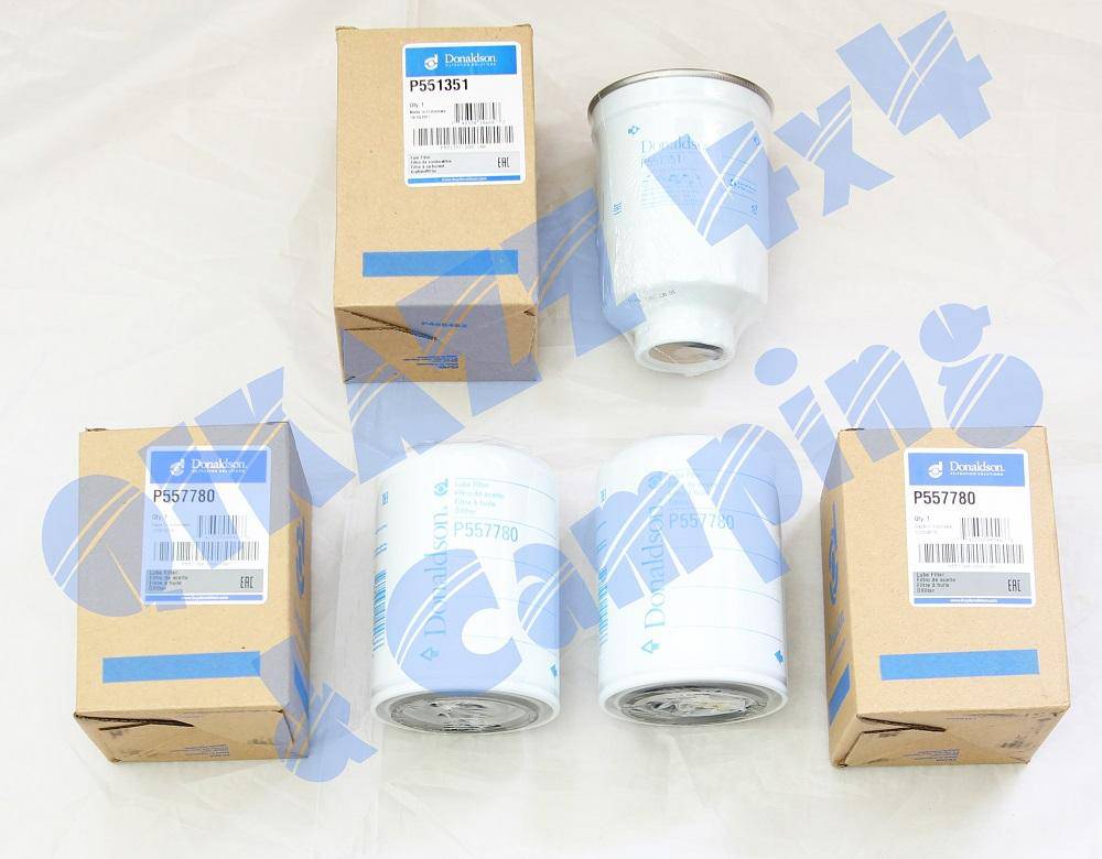 Donaldson Oil Filters & Fuel Filter for Nissan Patrol GQ GU TD42 TD42T TD42Ti (3 Pack) | Donaldson