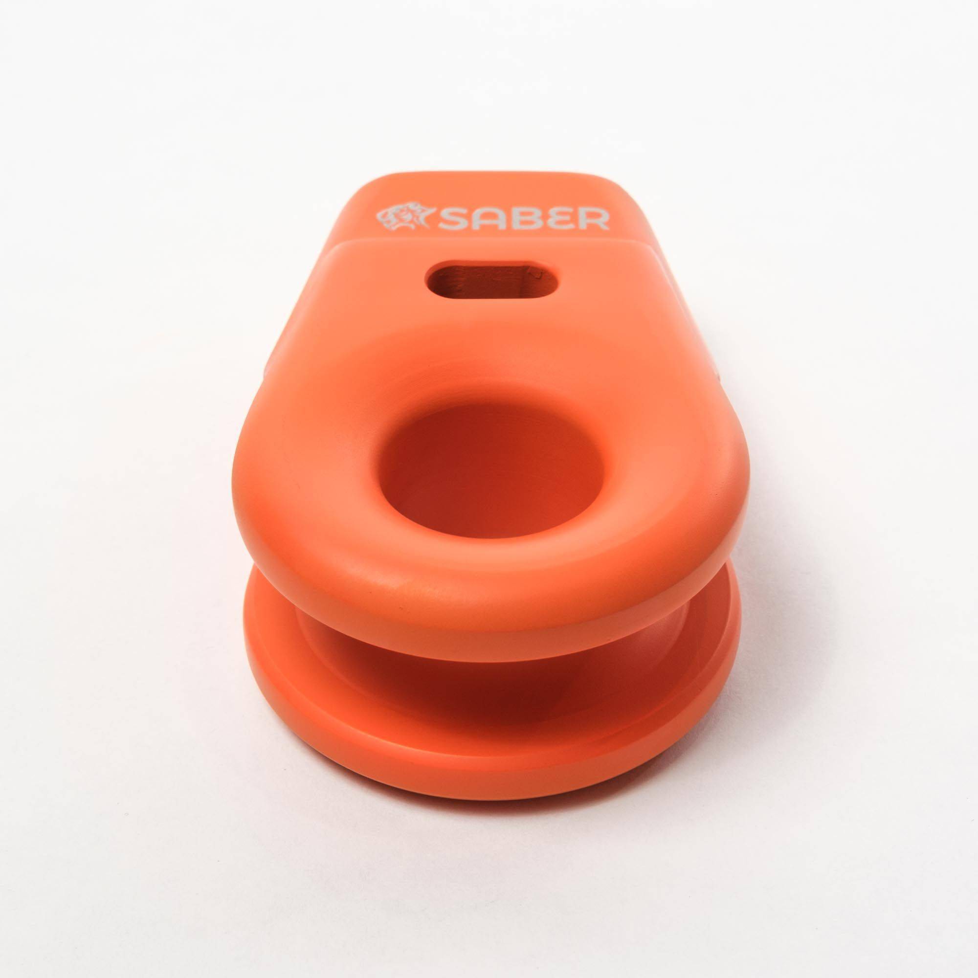 Saber Offroad 6061 Aluminium Spliced Winch Thimble – Cerakote Orange | Saber Offroad