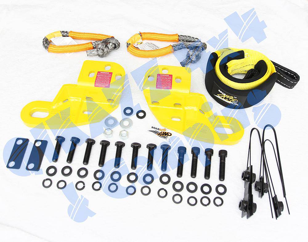 Roadsafe 4wd HD Recovery Tow Point Kit for Nissan Patrol GQ & GU - RPPAT05 Y60 Y61 | Roadsafe