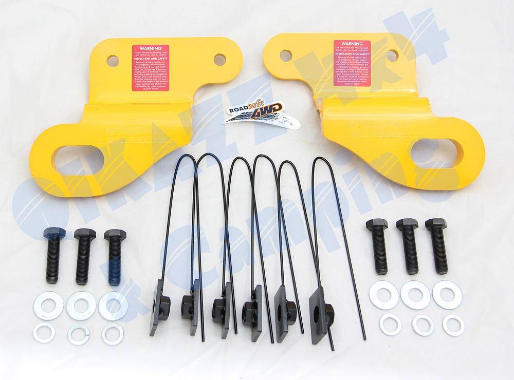 Roadsafe 4wd HD Recovery Tow Point Kit for Mitsubishi Triton ML MN | Roadsafe