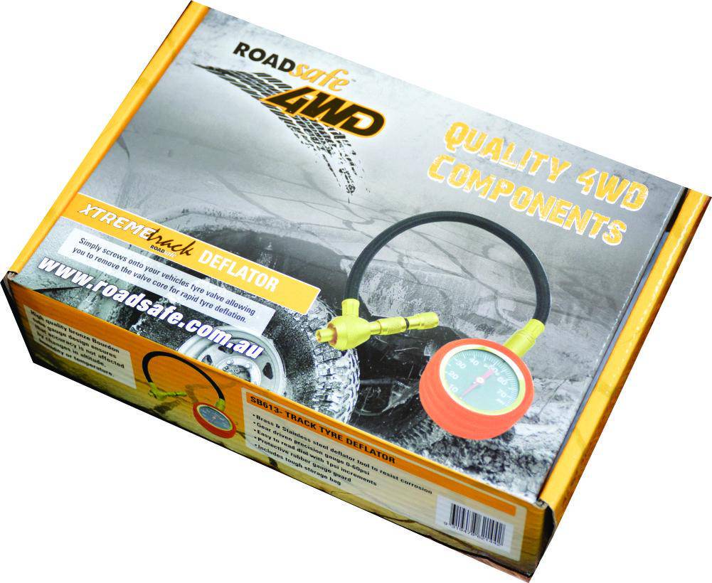 Roadsafe 4wd Speedy Tyre Deflator - 0 - 70PSI | Roadsafe