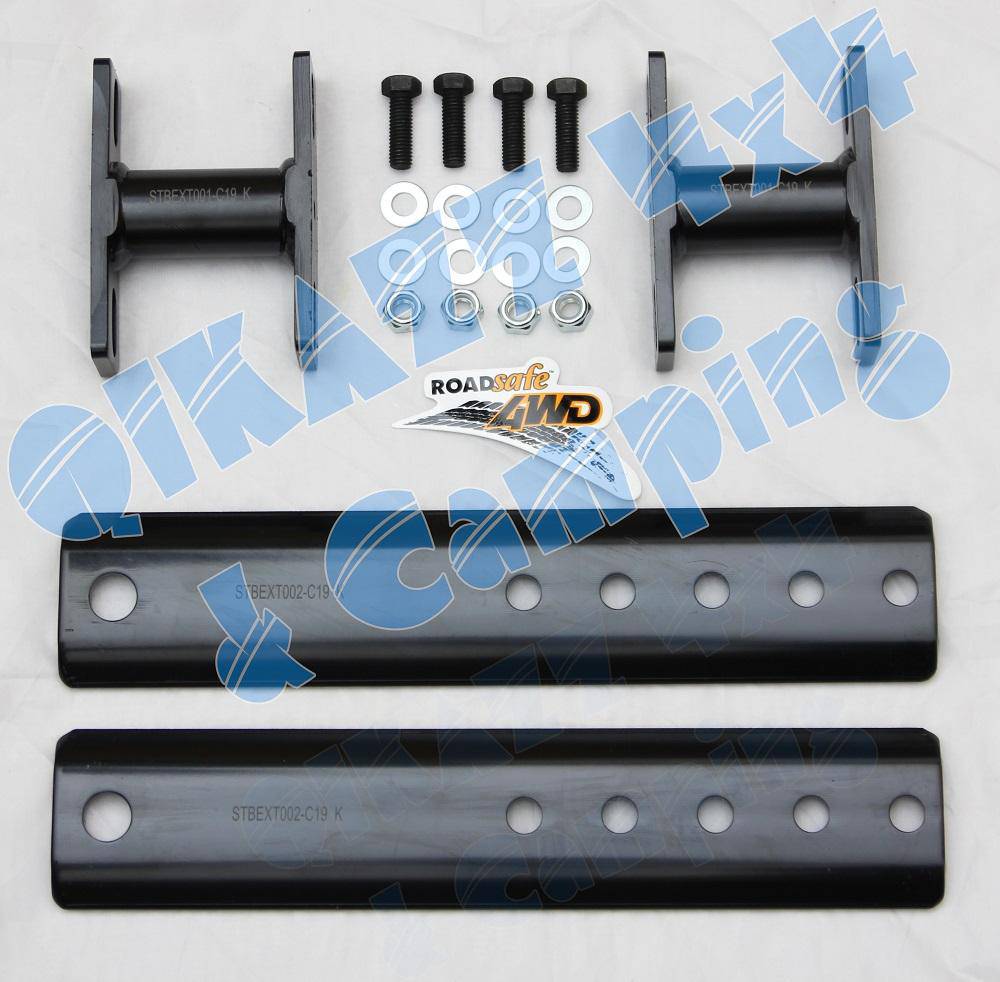 Roadsafe 4wd Sway Bar Extension Link Kit 3" - 5" F&R for Toyota Landcruiser 80 / 100 Series | Roadsafe